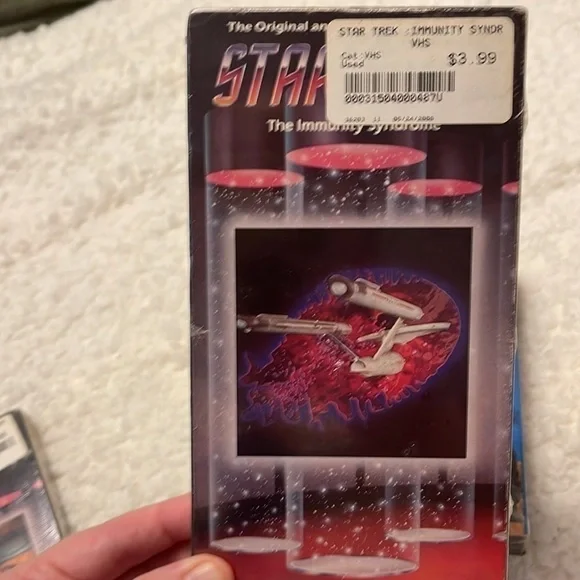 :NEW: Set of 4 SEALED Star Trek vhs tapes - Picture 4 of 5